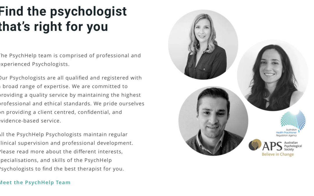 The PsychHelp Team is growing